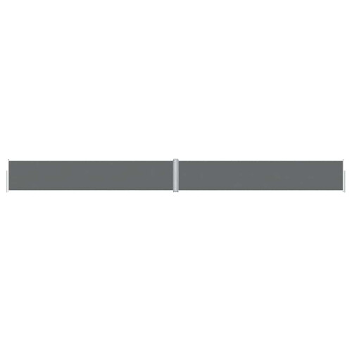 Berkfield Retractable Side Awning Anthracite 117x1200 cm 1
