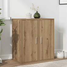 Berkfield Shoe Cabinets 2 pcs Artisan Oak 32x35x70 cm Engineered Wood