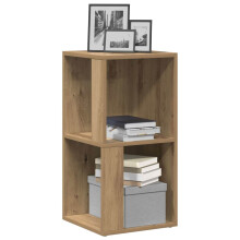 Berkfield Corner Cabinet Artisan Oak 33x33x67 cm Engineered Wood