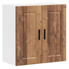Berkfield Kitchen Wall Cabinet Porto Old Wood Engineered Wood