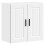 Berkfield Kitchen Wall Cabinet Porto White Engineered Wood 1