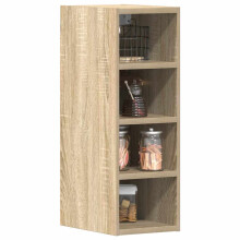 Berkfield Hanging Cabinet Riga Sonoma Oak 20x29.5x60 cm Engineered Wood