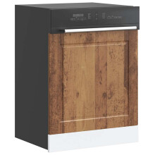Berkfield Dishwasher Panel Porto Old Wood 60x1.5x57 cm Engineered Wood