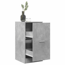 Berkfield Apothecary Cabinet Concrete Grey 40x41x77.5 cm Engineered Wood