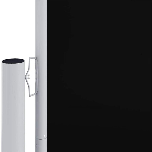 Berkfield Retractable Side Awning Black 180x1000 cm 2