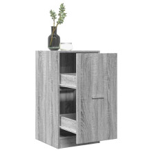 Berkfield Apothecary Cabinet Grey Sonoma 40x41x77.5 cm Engineered Wood