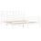 Berkfield Bed Frame without Mattress White 200x200 cm Solid Wood 3
