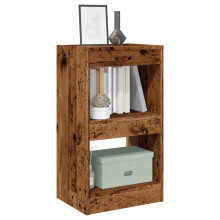 Berkfield Book Cabinet/Room Divider Old Wood 40x30x72 cm