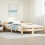 Berkfield Bed Frame without Mattress 120x190 cm Small Double Solid Wood Pine 1