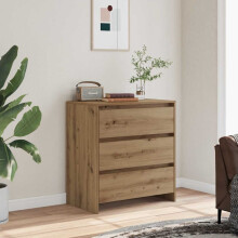 Berkfield Sideboard Artisan Oak 70x41x75 cm Engineered Wood