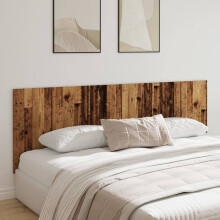 Berkfield Wall Headboard Old Wood 240x1.5x80 cm Engineered Wood