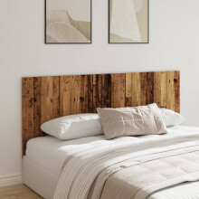 Berkfield Bed Headboard Old Wood 200x1.5x80 cm Engineered Wood