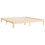 Berkfield Bed Frame without Mattress Super King Size Solid Wood Pine 9
