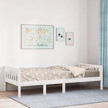 Berkfield Children's Bed without Mattress White 90x200 cm Solid Wood Pine