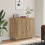 Berkfield Sideboard Artisan Oak 80x40x75 cm Engineered Wood 1