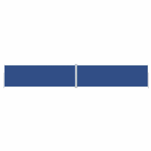 Berkfield Retractable Side Awning Blue 200x1200 cm 1