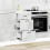 Berkfield Kitchen Base Cabinet Porto Concrete Grey Engineered Wood 1