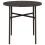 Berkfield Tea Table Brown 45 cm Poly Rattan 3