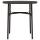 Berkfield Tea Table Brown 45 cm Poly Rattan 4