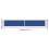 Berkfield Retractable Side Awning Blue 200x1200 cm 8