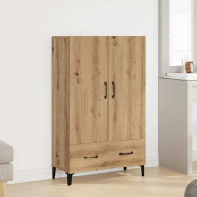 Berkfield Highboard Artisan Oak 70x31x115 cm Engineered Wood