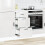 Berkfield Kitchen Base Cabinet "Porto" High Gloss White Engineered Wood 1