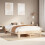 Berkfield Bed Frame without Mattress 150x200 cm King Size Solid Wood Pine 1