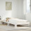 Berkfield Bed Frame without Mattress White 90x200 cm Solid Wood Pine 1