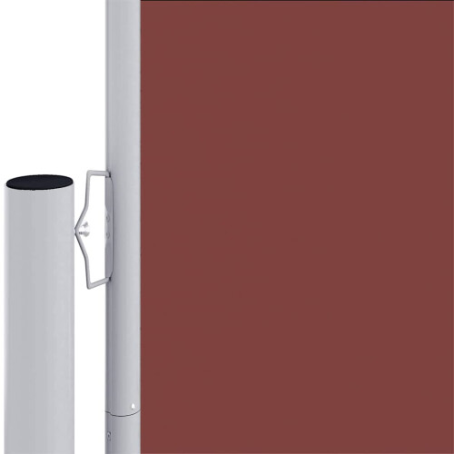 Berkfield Retractable Side Awning Brown 180x1200 cm 2