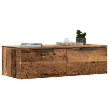 Berkfield Wall Cabinet Old Wood 68x30x20 cm Engineered Wood