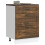 Berkfield Kitchen Base Cabinet Porto Smoked Oak Engineered Wood 1