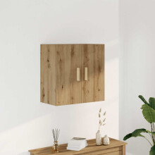 Berkfield Wall Cabinet Artisan Oak 60x31x60 cm Engineered Wood