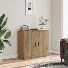 Berkfield Sideboard Artisian Oak 80x33x70 cm Engineered Wood