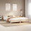 Berkfield Bed Frame without Mattress 180x200 cm Super King Solid Wood Pine 1