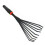 Ergonomic Garden Rake for Lawns, Durable Iron Leaf Rake Hand Tool for Yard Cleanup 1