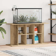 Berkfield Aquarium Stand Artisan Oak 120x40x60 cm Engineered Wood