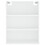 Berkfield Highboard White 69.5x34x180 cm Engineered Wood 6