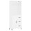 Berkfield Highboard White 69.5x34x180 cm Engineered Wood 2