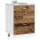 Berkfield Kitchen Base Cabinet Lyon Old Wood Engineered Wood 1