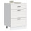 Berkfield Kitchen Base Cabinet Porto White Engineered Wood 1