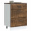 Berkfield Kitchen Base Cabinet Lucca Smoked Oak Engineered Wood 1