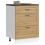 Berkfield Kitchen Base Cabinet Porto Artisan Oak Engineered Wood 1