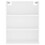 Berkfield Highboard White 69.5x34x180 cm Engineered Wood 6