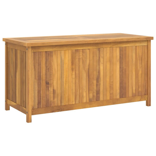 Berkfield Garden Box 114x50x58 cm Solid Wood Teak 1