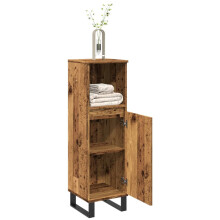 Berkfield Bathroom Cabinet Old Wood 30x30x100 cm Engineered Wood