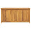 Berkfield Garden Box 114x50x58 cm Solid Wood Teak 4