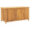 Berkfield Garden Box 114x50x58 cm Solid Wood Teak 6