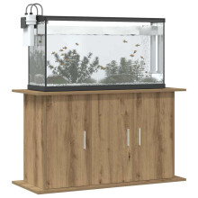 Berkfield Aquarium Stand Artisan Oak 101x41x58 cm Engineered Wood