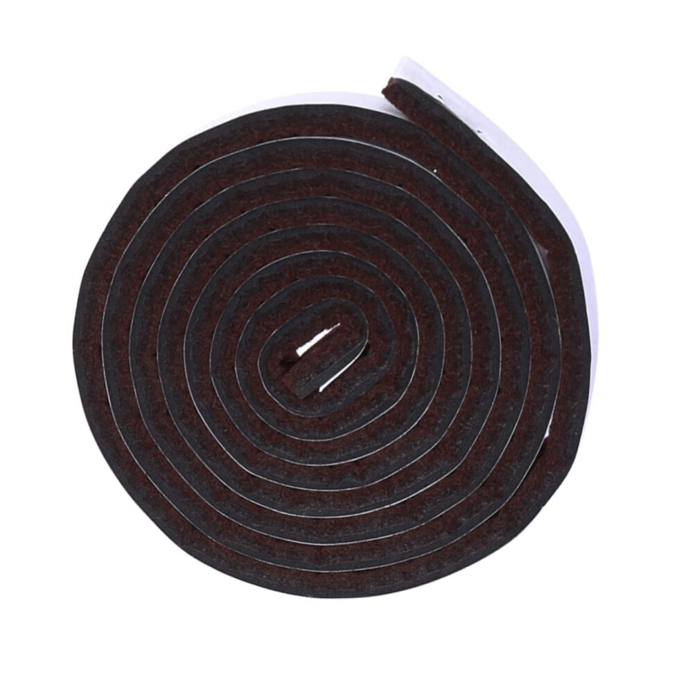 Brown Chair Leg Protectors With Non Slip Felt Pads For Hardwood Floors Noise Reduction Cuttable Eco Friendly 9351714789981