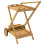Berkfield Tea Trolley 54x87x90 cm Solid Wood Acacia 6